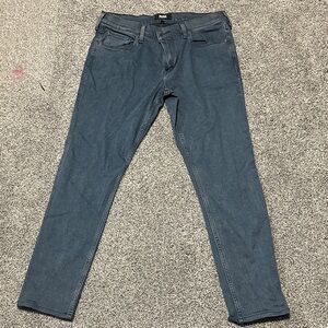 PAIGE Dark Blue Men's Skinny Jeans
